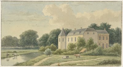 The Court at Borculo by Christianus Hendricus Hein