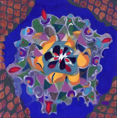 Meditation 10, c. 2017 by Christina Saj