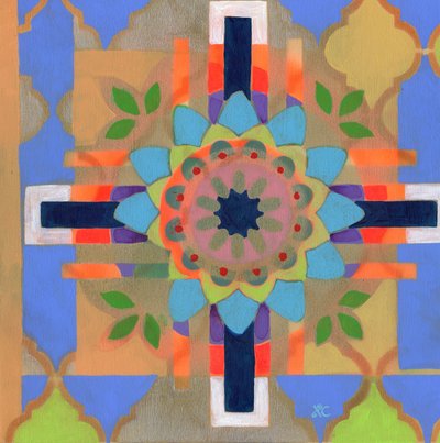 Meditation 25, c. 2017 by Christina Saj