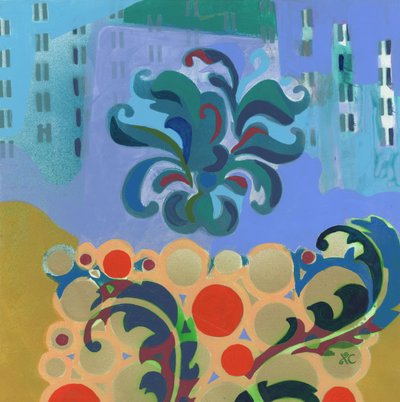 Meditation 34, c. 2017 by Christina Saj