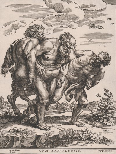 The March of Silenus, ca. 1652 by Christoffel Jegher