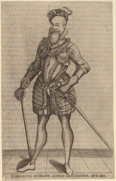 Robert Dudley, Earl of Leicester by Christoffel van Sichem I