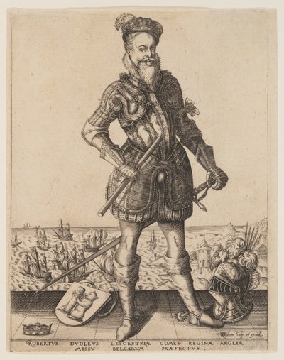 Robert Dudley, Earl of Leicester by Christoffel van Sichem I