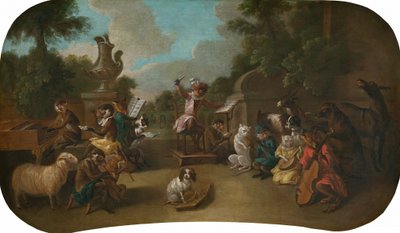 Singerie: The Concert by Christophe Huet