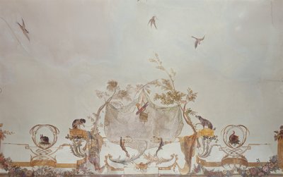 The Grande Singerie (detail) by Christophe Huet