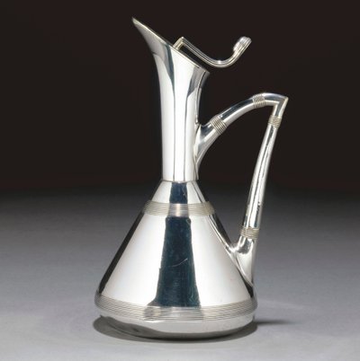 A Ewer by Christopher Dresser
