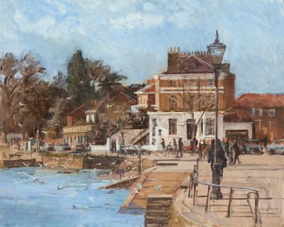 Winter Walkers Richmond by Christopher Glanville