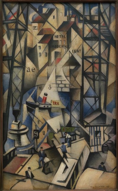 The Old Port by Christopher Richard Wynne Nevinson