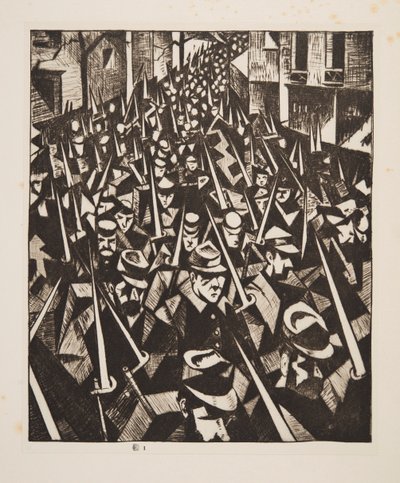 A Dawn by Christopher Richard Wynne Nevinson