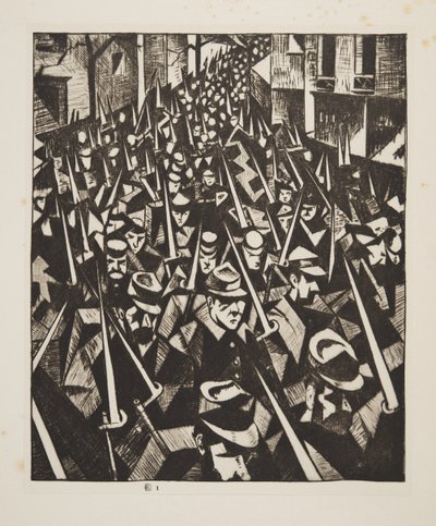 A Dawn by Christopher Richard Wynne Nevinson
