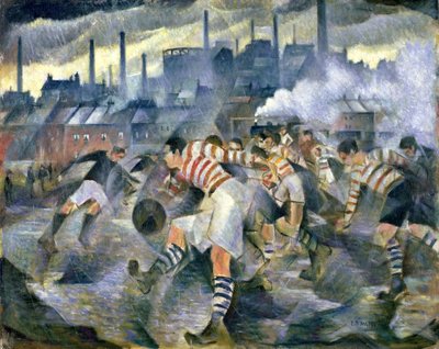 Any Wintry Afternoon in England by Christopher Richard Wynne Nevinson