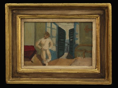 Boy in Bedroom, c.1920 by Christopher Wood
