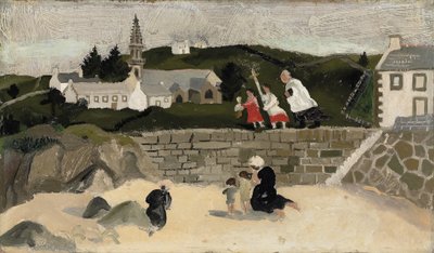 The Sacrament, Ploaré, Brittany by Christopher Wood