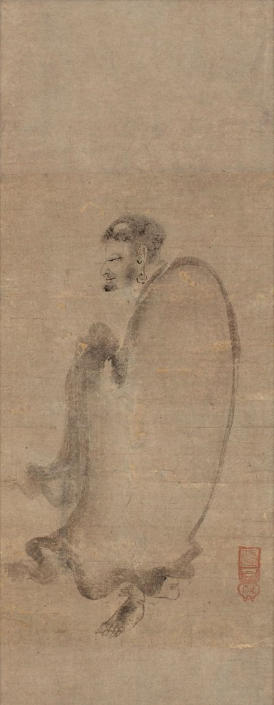 Shakyamuni Descending the Mountain by Chuan Shinko