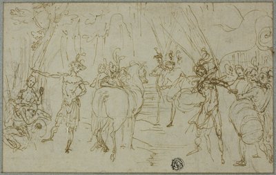 Scene with Soldiers by Cigoli