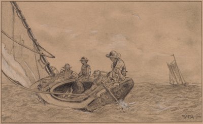Breezing Up by Circle of Winslow Homer