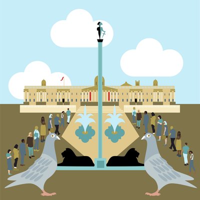 National Gallery, Trafalgar Square by Claire Huntley