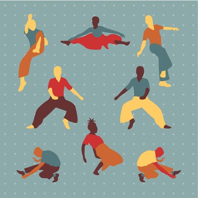 Northern Soul Dancers by Claire Huntley