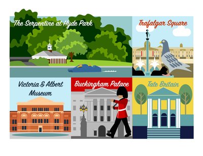 Postcard from London by Claire Huntley