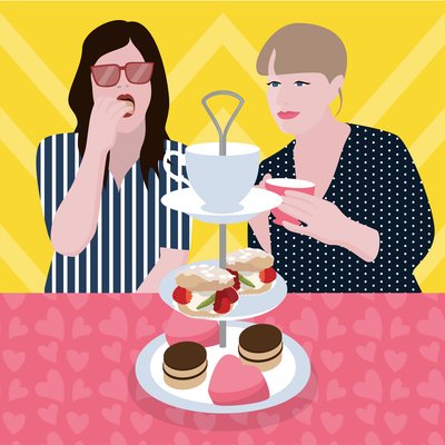 Tea Party by Claire Huntley