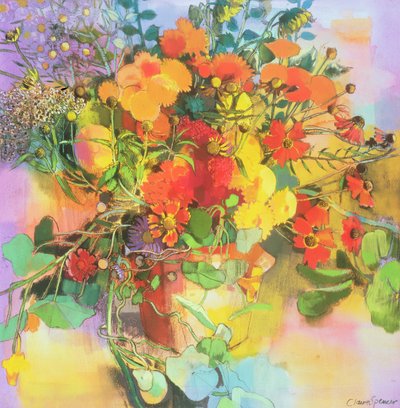 Autumn Flowers by Claire Spencer