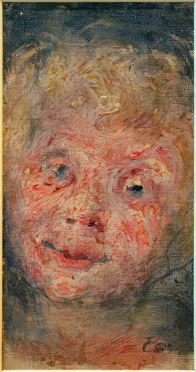 Portrait Study (Boy) by Clara Siewert