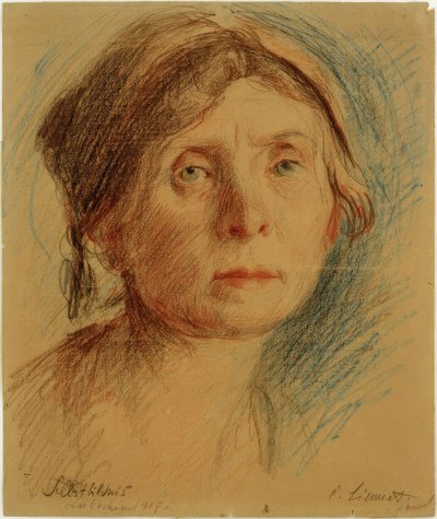 Self-Portrait by Clara Siewert