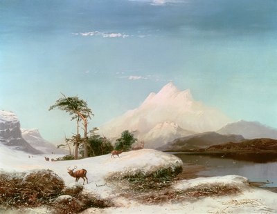 Scottish Highlands, 1873 by Clarence Roe