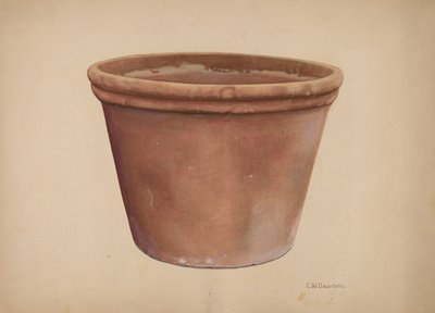 Flower Urn by Clarence W. Dawson