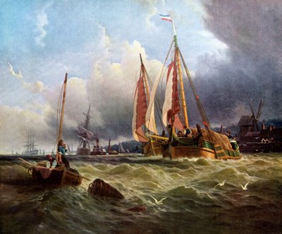 Oude Schelde, Texel Island by Clarkson Stanfield