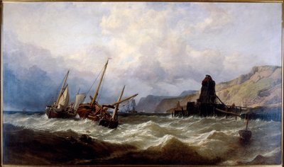 Oxwich Bay, South Wales by Clarkson Stanfield