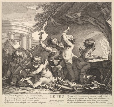 Fire by Claude Augustin Duflos