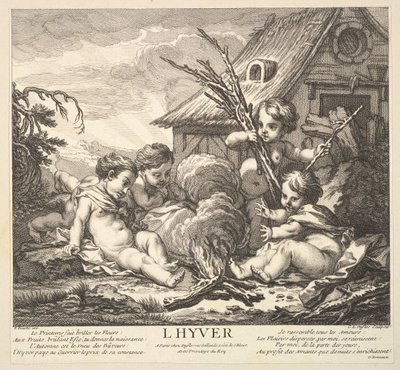 Winter by Claude Augustin Duflos
