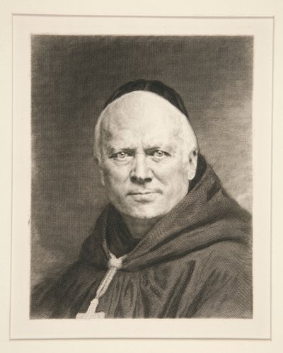 Dom Prosper Gueranger, Abbot of Solesmes by Claude Ferdinand Gaillard