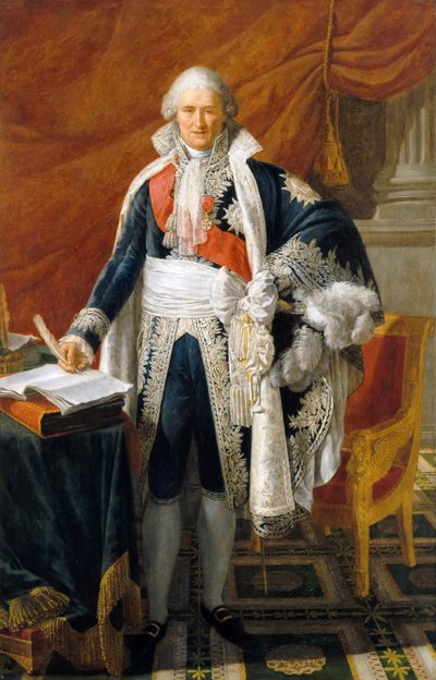 Portrait of Jean-Étienne-Marie Portalis by Claude Gautherot