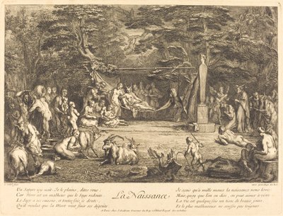 Birth by Claude Gillot