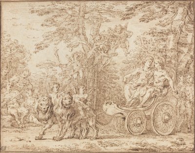 The Triumph of Marriage by Claude Gillot