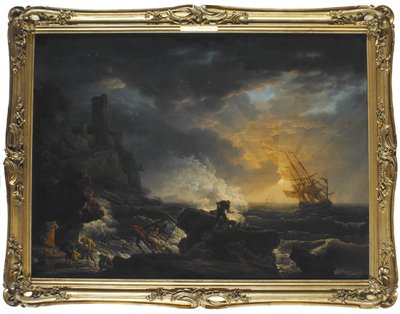 Shipwreck by Claude Joseph Vernet