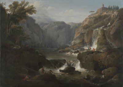 The Waterfalls at Tivoli by Claude Joseph Vernet