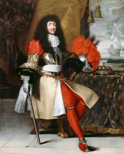 Louis XIV, King of France by Claude Lefebvre