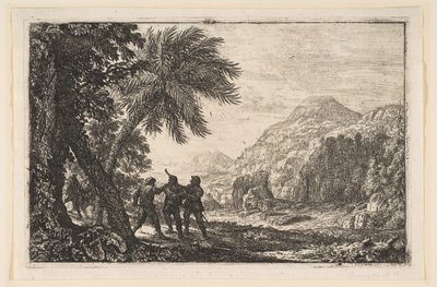 Landscape with Brigands by Claude Lorrain