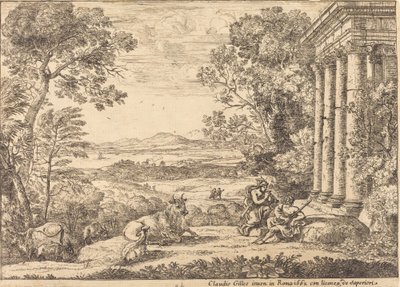 Mercury and Argus by Claude Lorrain