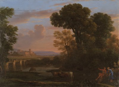 Pastoral Landscape, 1648 by Claude Lorrain