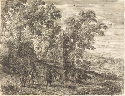 Shepherd with Goats by Claude Lorrain