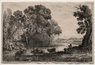 The Cowherder by Claude Lorrain