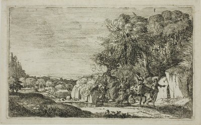 The Flight into Egypt by Claude Lorrain