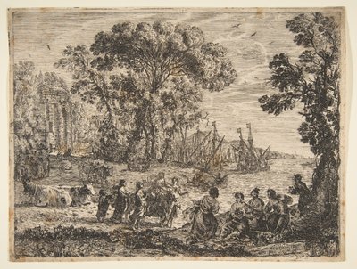 The Rape of Europa, 1634 by Claude Lorrain
