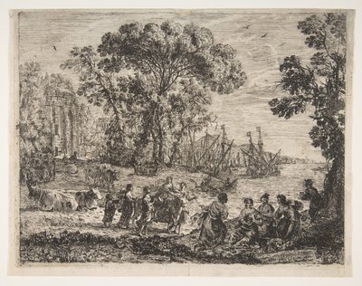 The Rape of Europa by Claude Lorrain