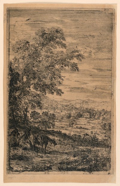 The Three Goats by Claude Lorrain
