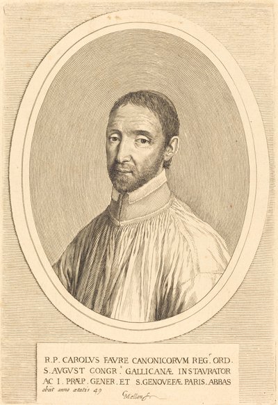 Charles Favre by Claude Mellan